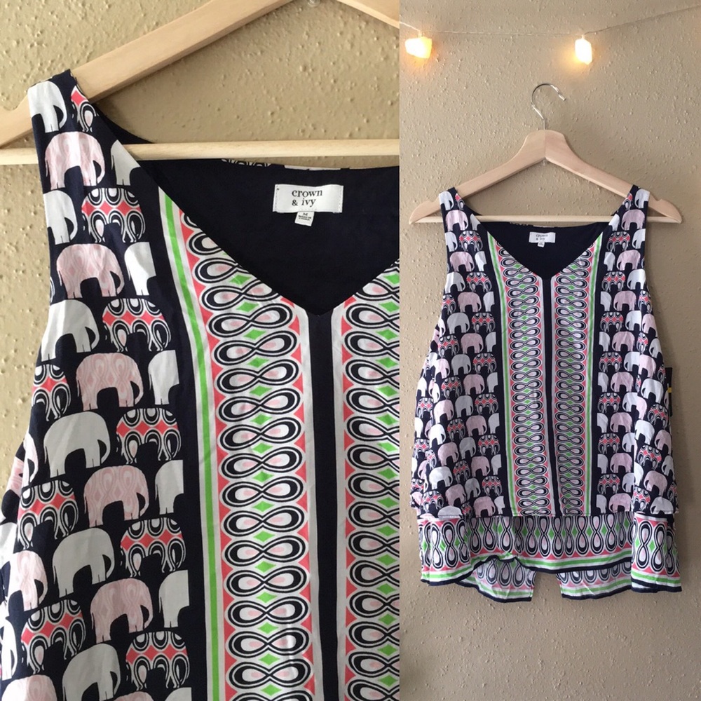 Crown and Ivy tank top